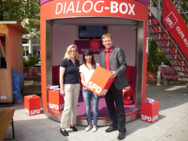 Natascha Kohnen, Bela Bach und Stephan Keck