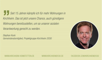 Stephan Keck über Kirchheim 2030