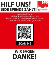 Spende heute. Jede Spende hilft