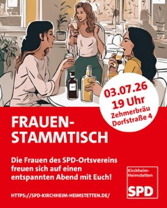 Frauenstammtisch der SPD Kirchheim-Heimstetten Juli