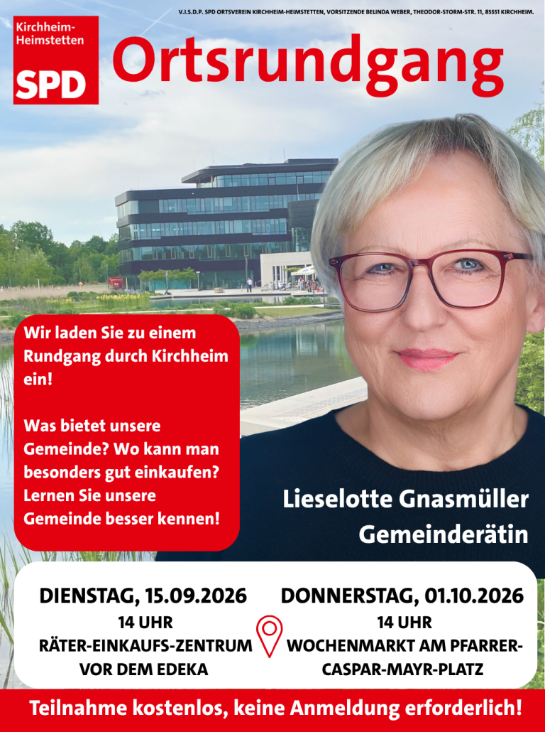Ortsrundgang mit Gemeinderätin Lieselotte Gnasmüller